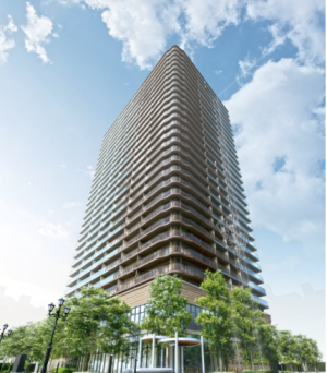 ザ・ファインタワー八王子　外観完成予想図