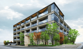 ピアース杉並方南町レジデンス 外観完成予想図1