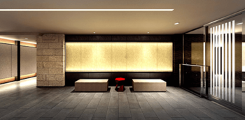 プレミスト大手通　エントエランスホール完成予想図