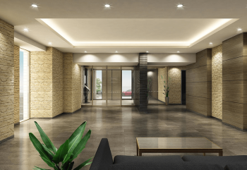 ロイヤルガーデン道後樋又　エントランスホール完成予想図