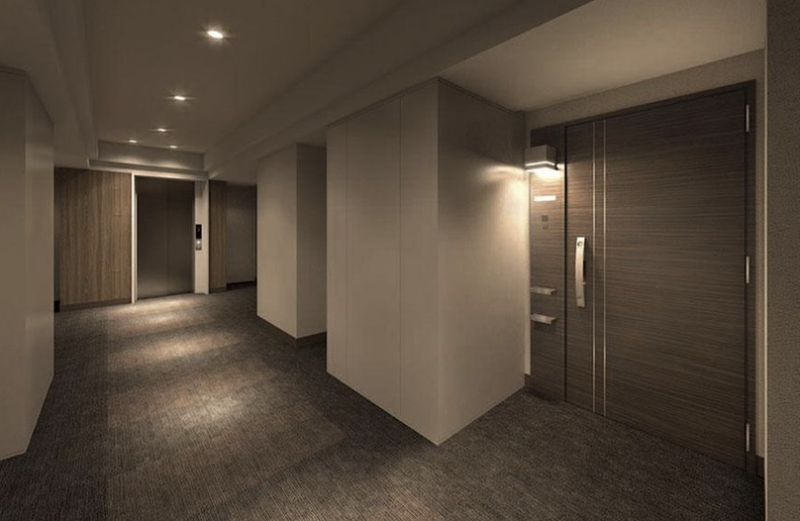 ファイル:クレアホームズ フラン仙台五橋 内廊下完成予想図.png