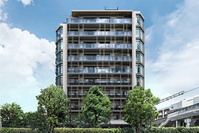 ファイル:パークホームズ上用賀五丁目 外観完成予想図.png