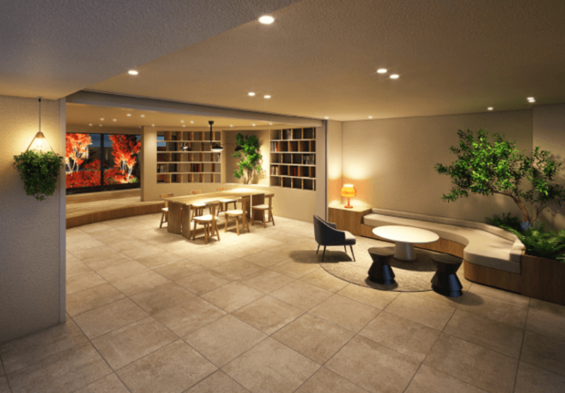 ファイル:ルピアコート南流山 エントエランスホール完成予想図.png