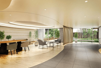 レジデンシャル王子神谷　エントランスホール完成予想図