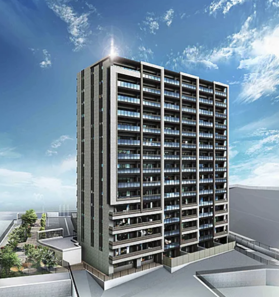 ファイル:レーベン大分桜坂 GARDEN FORT 外観完成予想図2.png