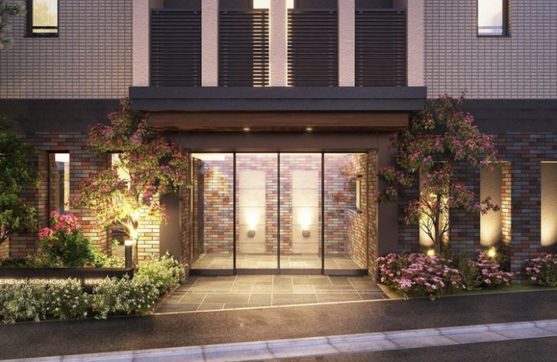 ファイル:ヴェレーナ日吉 エントエランスアプローチ完成予想図.png