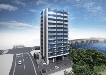 ソシオ舟入川口　外観完成予想図