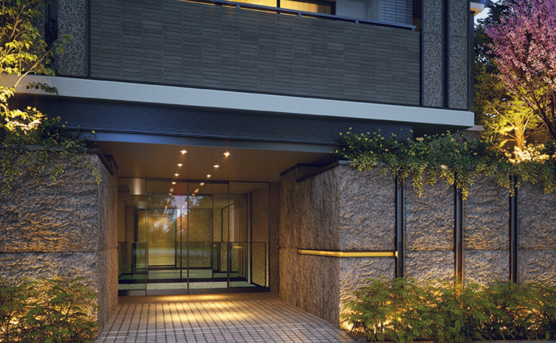 ファイル:パークホームズ自由が丘 エントランス完成予想CG.png