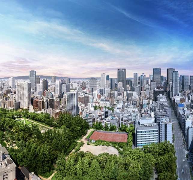 ファイル:プレミストタワー靱本町 眺望写真.png