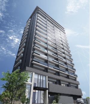 メイツ千葉 THE MID 外観完成予想図