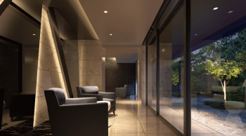 レーベン上通 ザ・レジデンス　エントランスラウンジ完成予想図