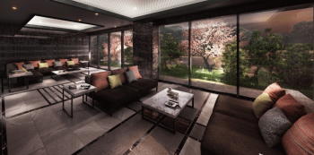 レーベン横手THE MID RESIDENCE　エントランスラウンジ完成予想CG