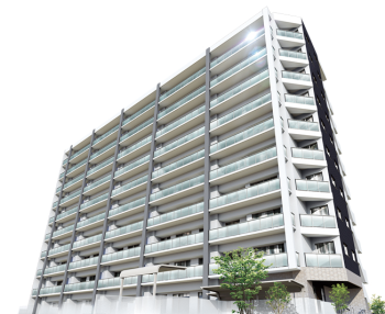 エンブルレジデンス藤枝駅南　　外観完成予想CG