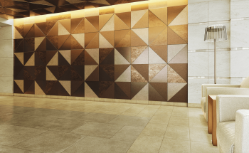 クレヴィアたまプラーザ　エントエランスホール完成予想図