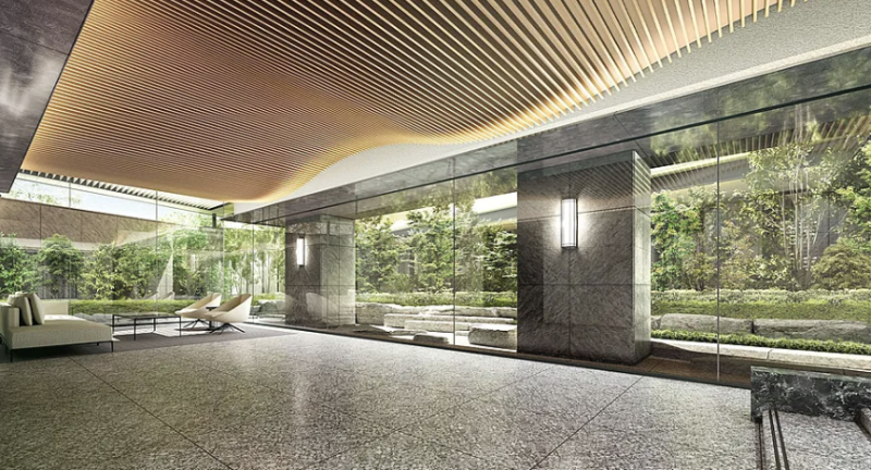 ファイル:プラウド弦巻ガーデンテラス エントエランスホール完成予想図.png