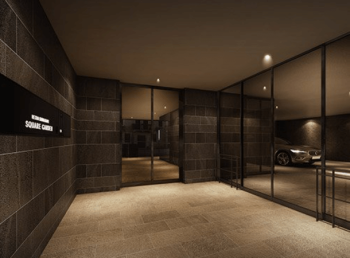 レクシア島崎スクエアガーデン　エントエランスホール完成予想図