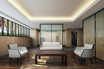 ワコーレThe御影　エントランスホール完成予想CG