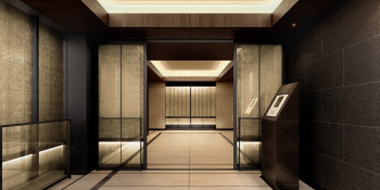 ザ・パークハウス 芦屋レジデンス　風除室・エントランスホール完成予想図