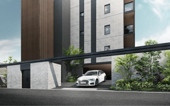 トラストレジデンス南里　エントエランス完成予想図