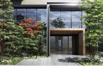 プラウド天王寺勝山　エントランスアプローチ完成予想図