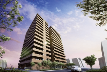 ロイヤルガーデン片原町駅南　外観完成予想図1