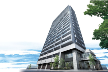 ヴェルディ・ザ・タワー呉　外観完成予想図