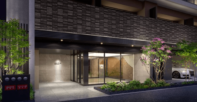 ファイル:イニシア北千住レジデンス エントエランスアプローチ完成予想図.png