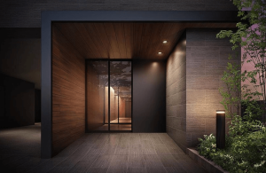 オープンレジデンシア薬院南　エントランスアプローチ完成予想図