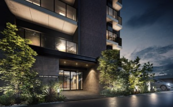 クラブスタイル 井尻ファミーユ　エントエランスアプローチ完成予想図