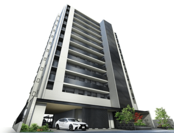 グランドオーク藤崎宮　外観完成予想図