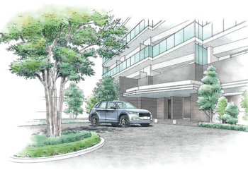 ザ・パークハウス 本厚木　コーチエントランスイラスト