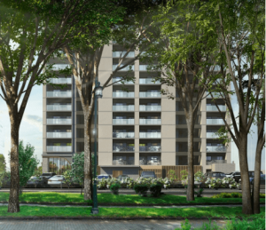 ザ・ライオンズ札幌植物園YAYOI GARDENS　外観完成予想図2