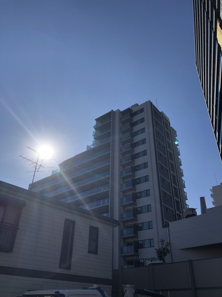 ファイル:シティタワー駒沢大学ステーションコート 日当たり（1月正午頃）.jpg