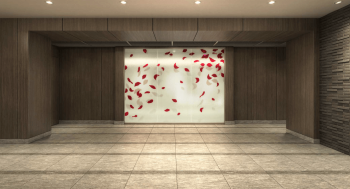 シーンズ京都二条エントエランスホール完成予想図