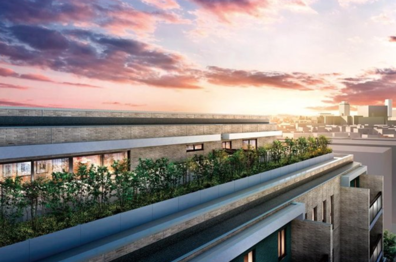 ファイル:ジオ文京春日 最上階ルーフバルコニー完成予想CG.png