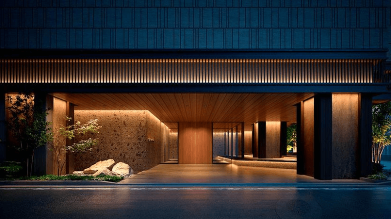 ファイル:パークホームズ文京本駒込 エントエランスアプローチ完成予想図.png