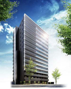 プレサンス ジェネ上前津　外観完成予想図