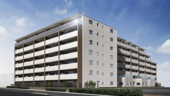 イニシア中京丸太町通り外観