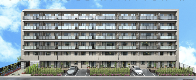 ファイル:サンクレイドル北戸田II 外観完成予想CG2.png