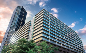 センターマークスレジデンス　外観完成予想図