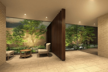 ファーミンスペリオ宝殿駅前　エントエランスホール完成予想図