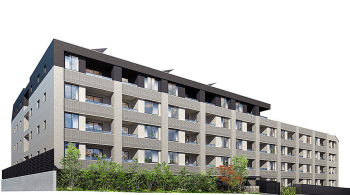 ブランズ牛込柳町　外観完成予想図