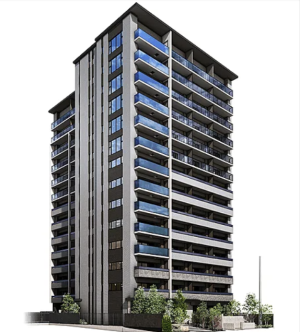 プラウド川崎アベニュー　外観完成予想図