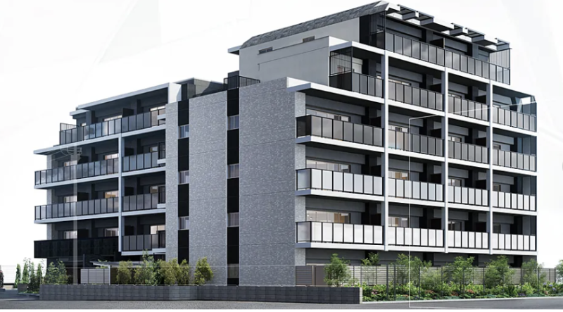 ファイル:プレサンス ロジェ 宮前平ルミエル 外観完成予想図.png