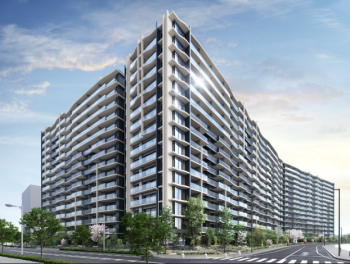 プレミストつくば研究学園　外観完成予想図