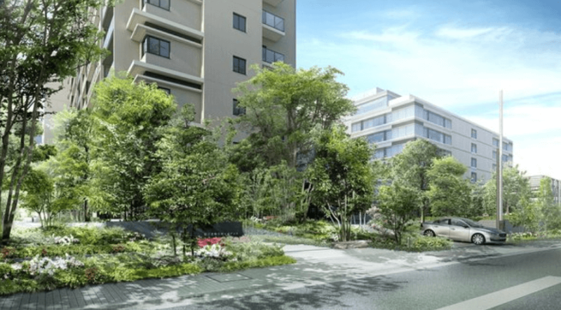 ファイル:猿江恩賜公園レジデンス フォレストゲート完成予想図.png