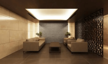 アルテマインド塩原　エントエランスホール・ラウンジ完成予想図