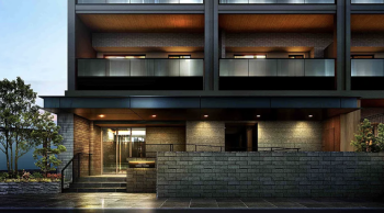 イノバスすみだ八広　エントエランスアプローチ完成予想図