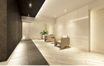 プレシス川崎レジデンス　エントランスホール完成予想CG