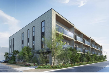 サンウッド世田谷明大前　外観完成予想図